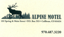Alpine Motel in Collbran Colorado